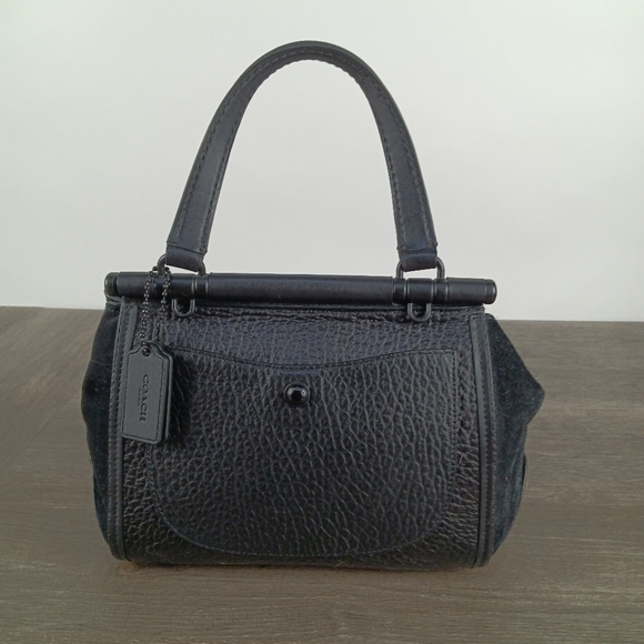 Coach Handbags - Coach Drifter #38388 Top Handle in Black